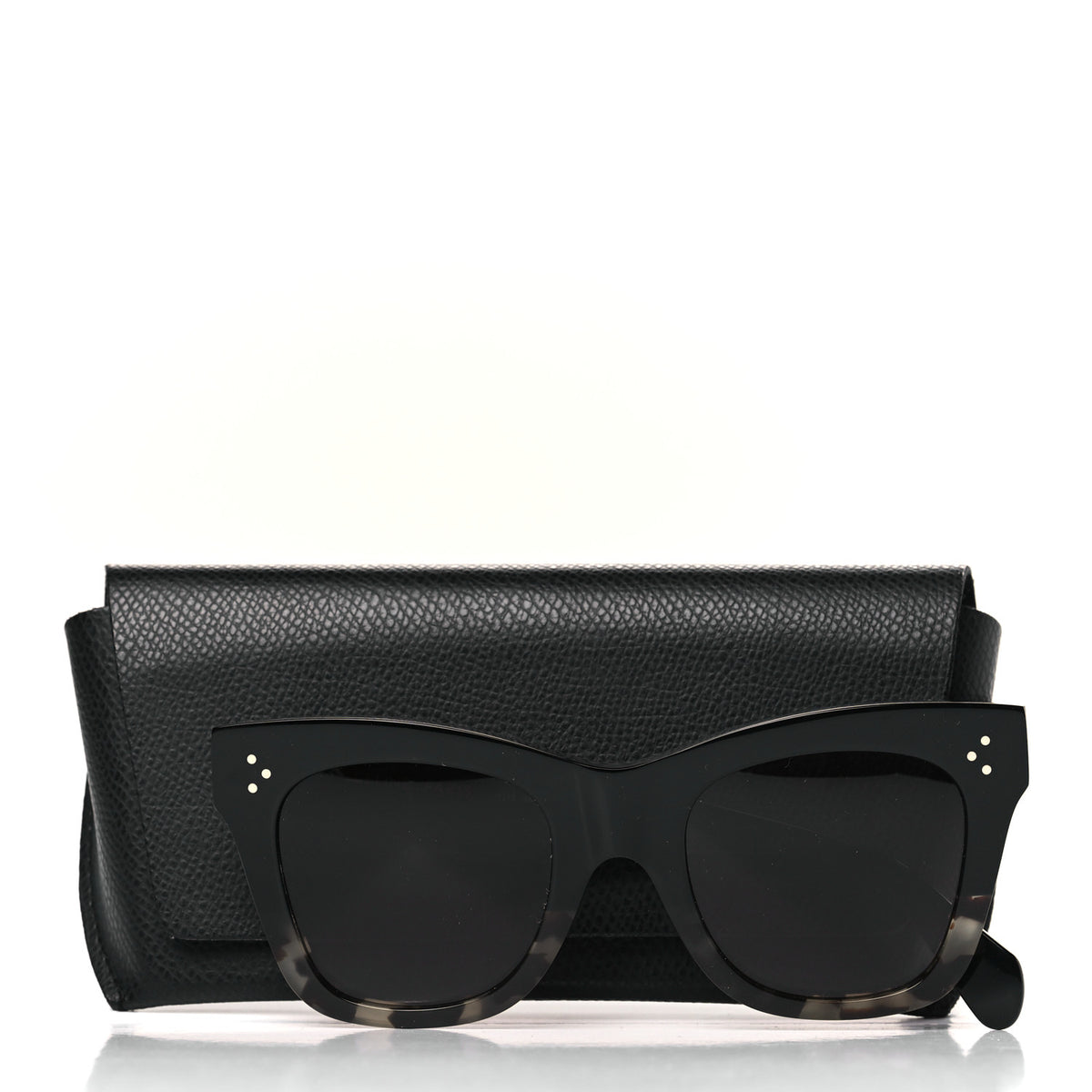 Celine Acetate Polarized Sunglasses CL4004IN Havana Grey 7 of 7