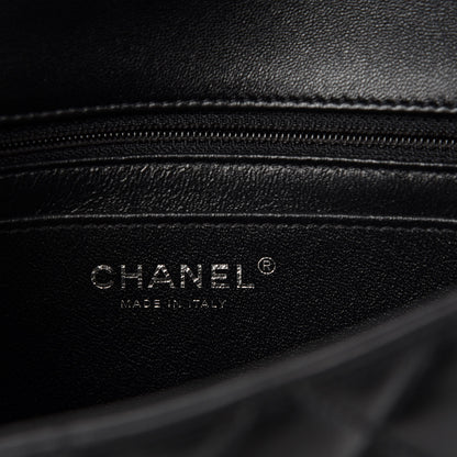 Chanel Lambskin Quilted Mini Rectangular Flap Black 8 of 11