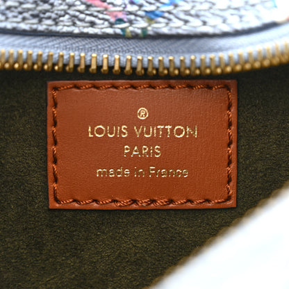 Louis Vuitton Metallic Monogram LV Garden Loop PM Blue 6 of 9