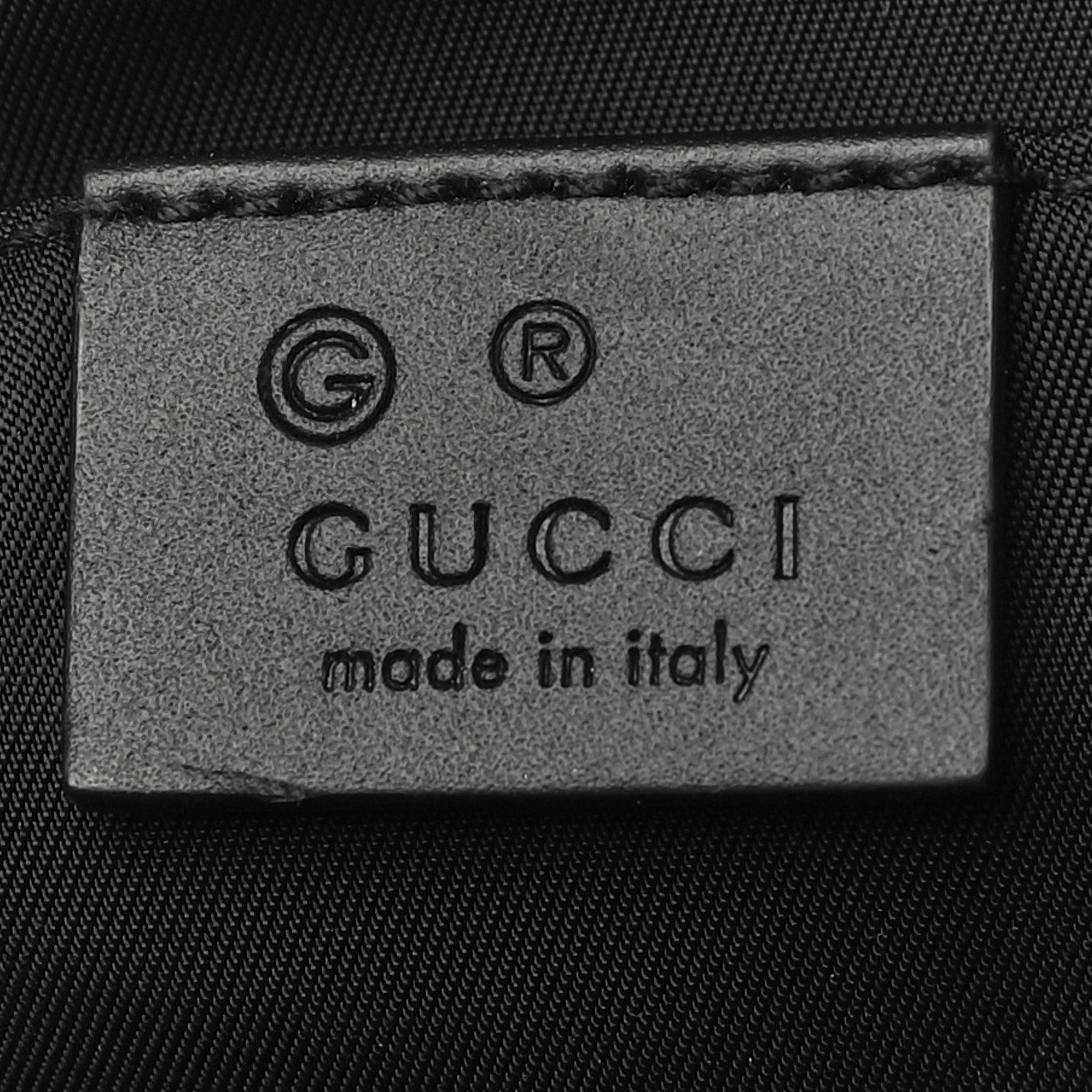 Gucci Canvas Web Slim Belt Bag Black 6 of 11