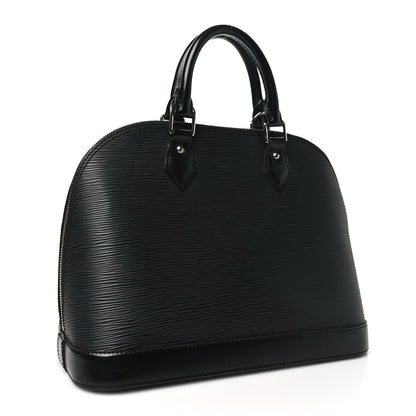 Louis Vuitton Epi Alma PM Black 3 of 10