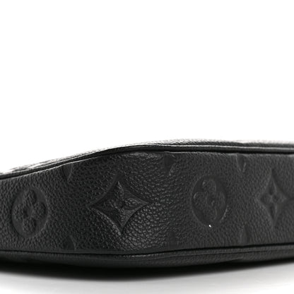 Louis Vuitton Empreinte Monogram Giant Multi Pochette Accessories Large Pochette Black 8 of 9