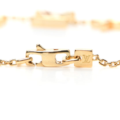 Louis Vuitton 18K Yellow Gold Monogram Bracelet 4 of 5