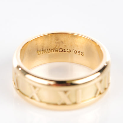 Tiffany 18K Yellow Gold 7mm Atlas Closed Band Ring 5.75 3 of 4