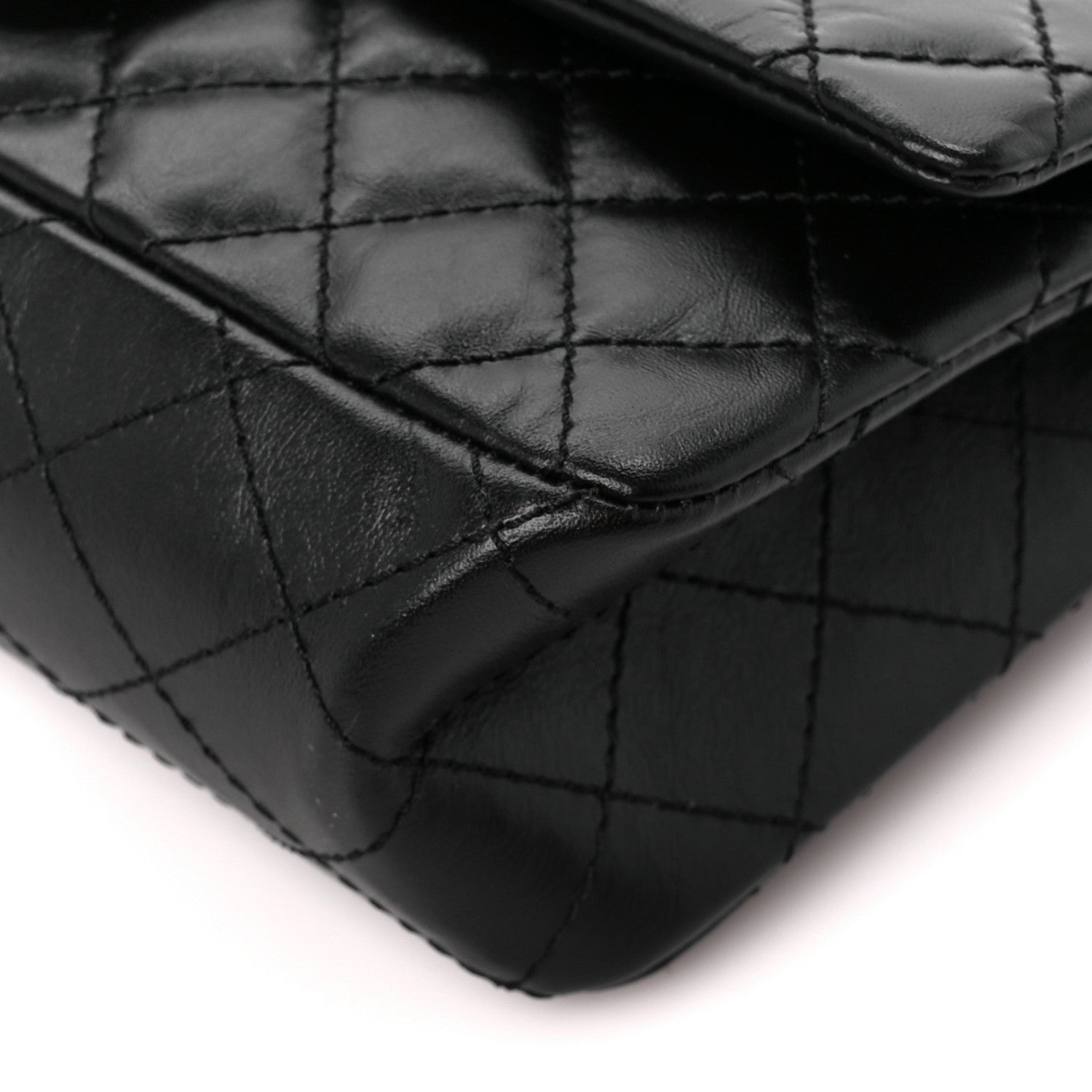 Chanel Aged Calfskin Quilted 2.55 Reissue 225 Flap Black 11 of 11