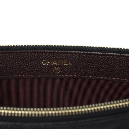 Chanel Caviar Quilted Small Clutch With Chain Black 7 of 11