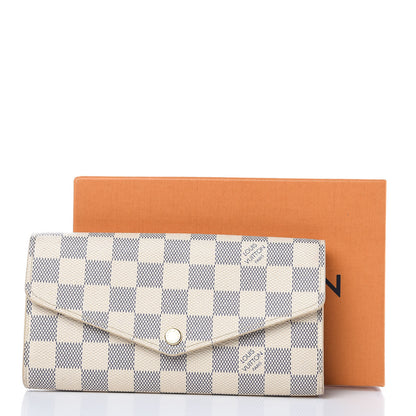 Louis Vuitton Damier Azur Sarah Wallet NM 10 of 10