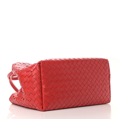 Bottega Veneta Nappa Intrecciato Tote Bag Red 4 of 11