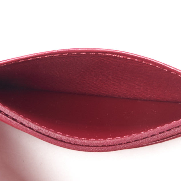 Epi Card Holder Fuchsia