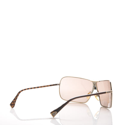 Louis Vuitton Conspiration Mask Sunglasses Z0196U Dore 4 of 7
