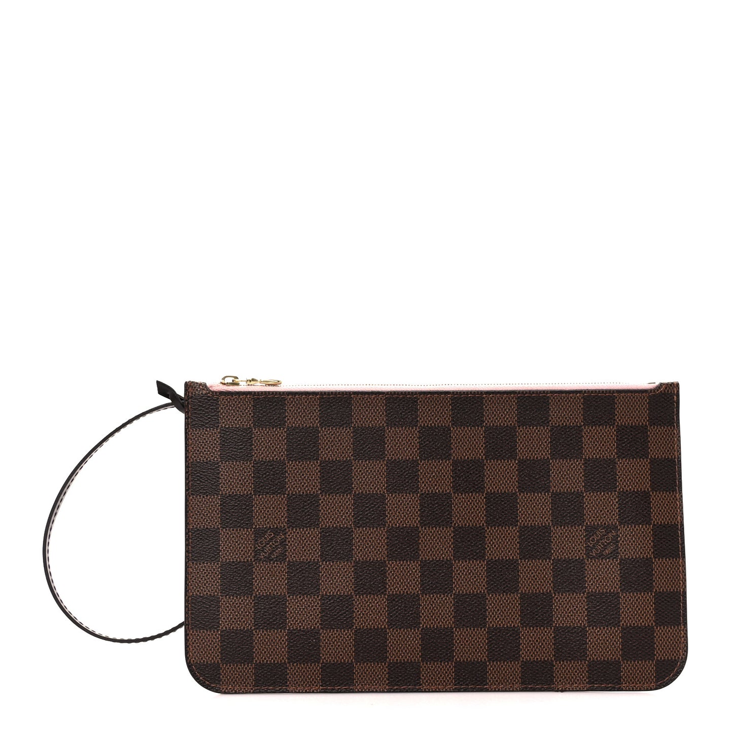 Damier Ebene Neverfull MM GM Pochette Rose Ballerine