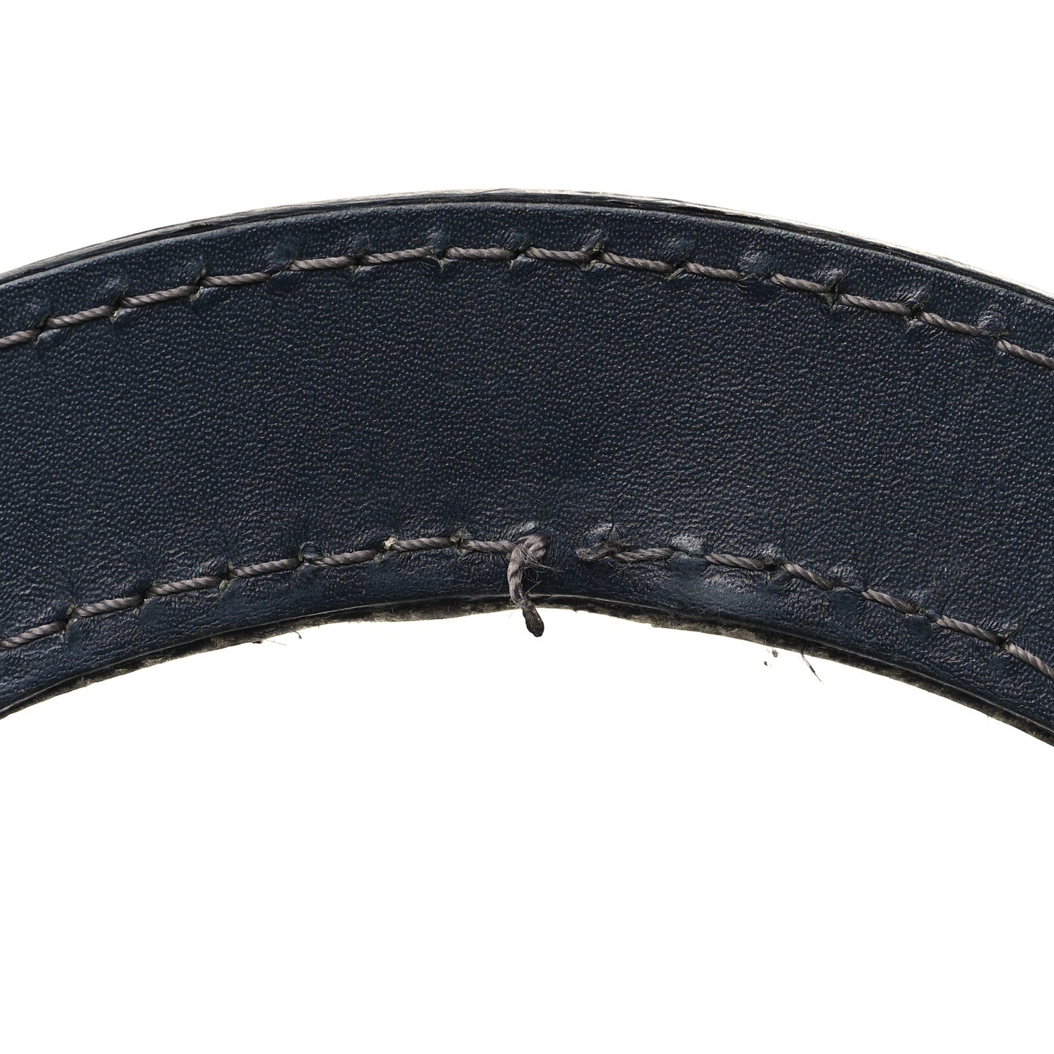 Christian Dior Oblique Fold Over Clutch Blue 10 of 11