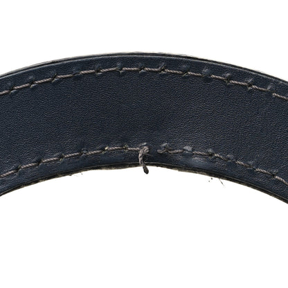 Christian Dior Oblique Fold Over Clutch Blue 10 of 11