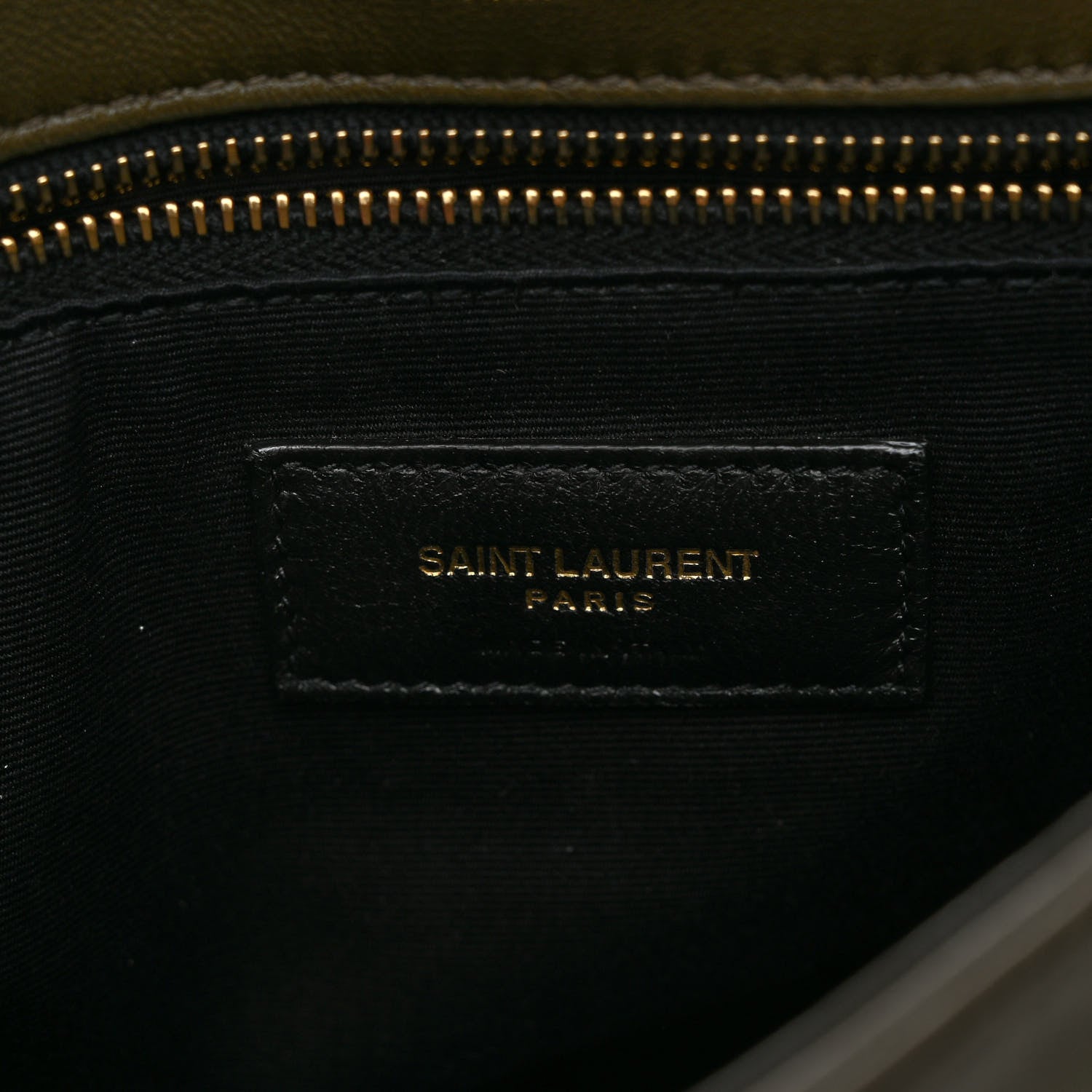 Saint Laurent Lambskin Matelasse Monogram Medium Niki Chain Satchel Seaweed 6 of 9
