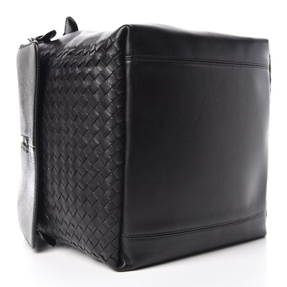 Bottega Veneta Nappa Karung Intrecciato Satchel Black 4 of 10
