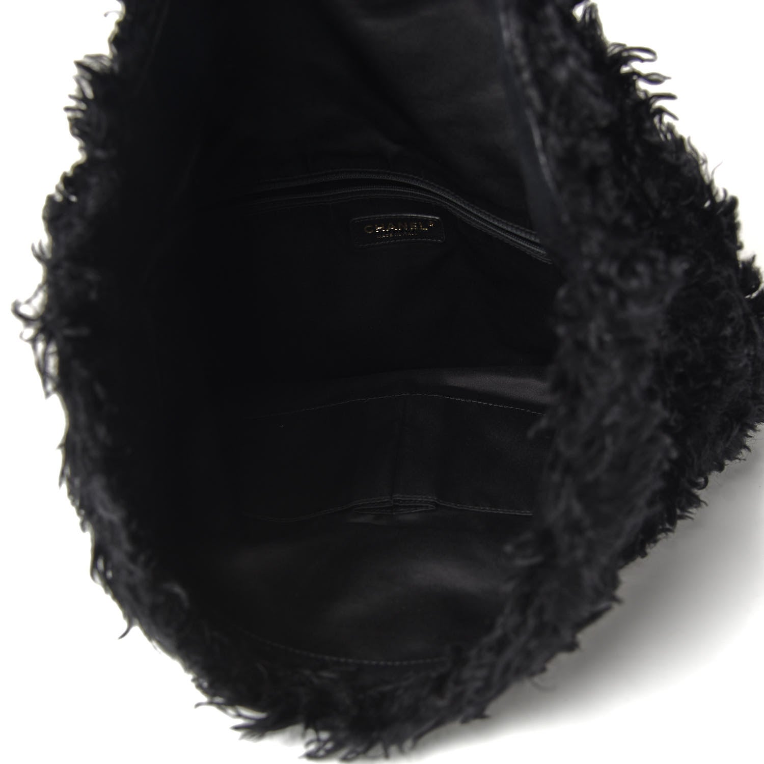 Chanel Fantasy Fur CC Clutch Bag Black 4 of 8