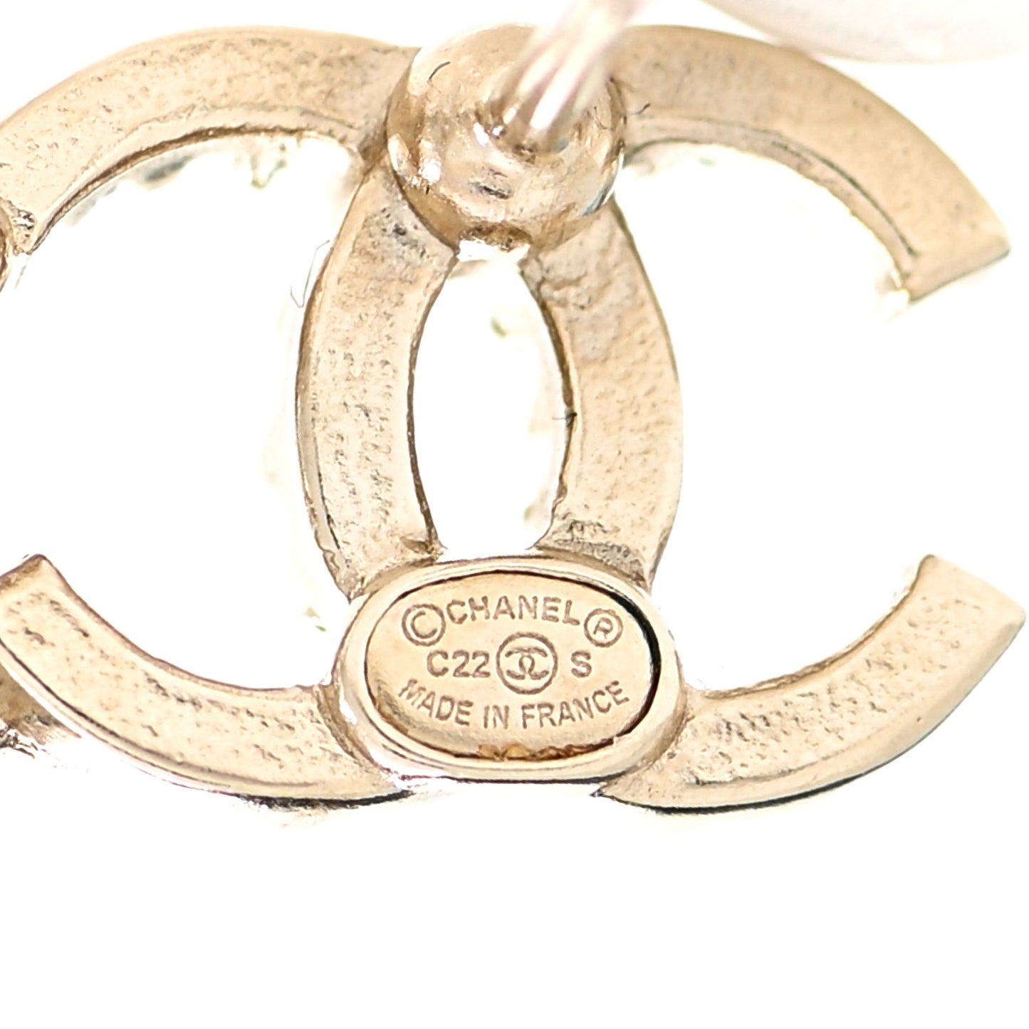 Crystal Star 5 CC Earrings Gold