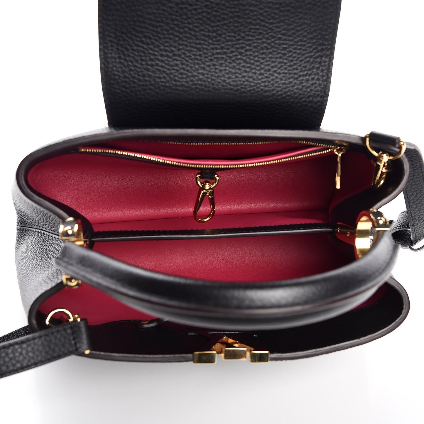 Taurillon Capucines PM Black