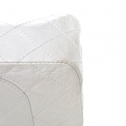 Chanel Aged Calfskin 50th Anniversary 2.55 Reissue 227 White 12 of 19