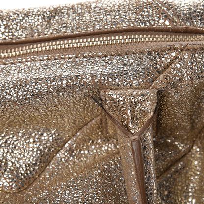 Saint Laurent Volcano Crackled Calfskin Medium Easy Y Bag Gold 17 of 30