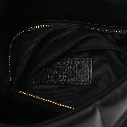 Saint Laurent Lambskin Quilted Toy Loulou Puffer Monogram Chain Satchel Black 7 of 10