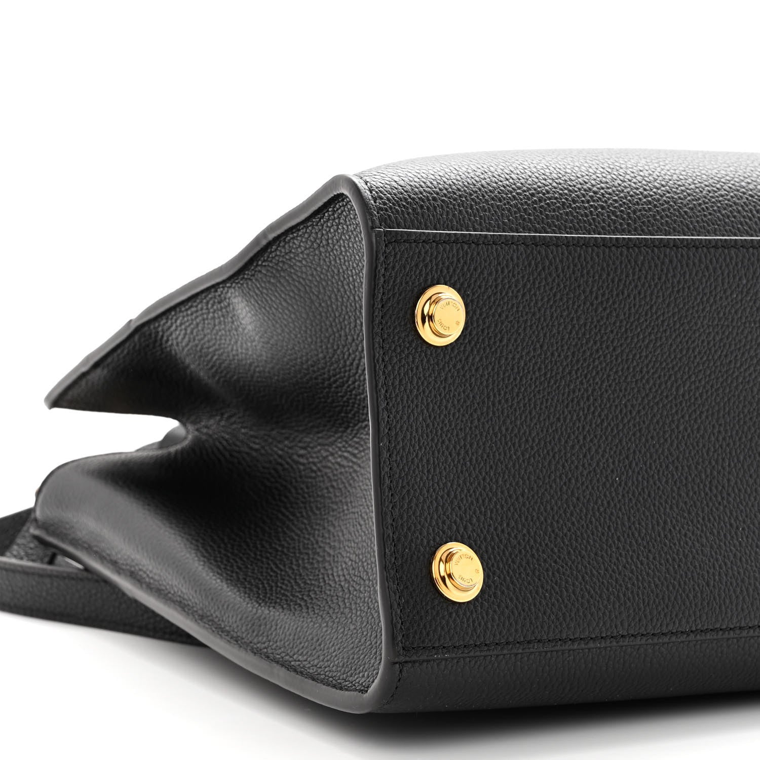 Louis Vuitton Taurillon City Steamer MM Black 8 of 9