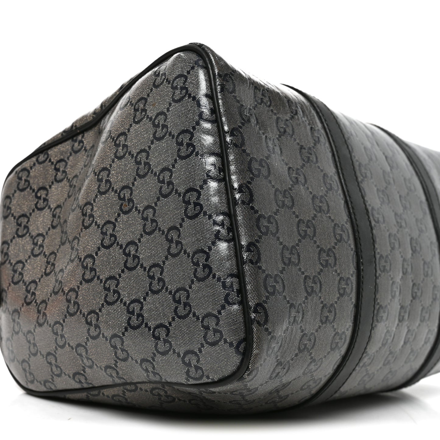 Crystal Monogram Medium Joy Boston Black