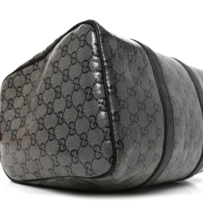 Gucci Crystal Monogram Medium Joy Boston Black 9 of 10