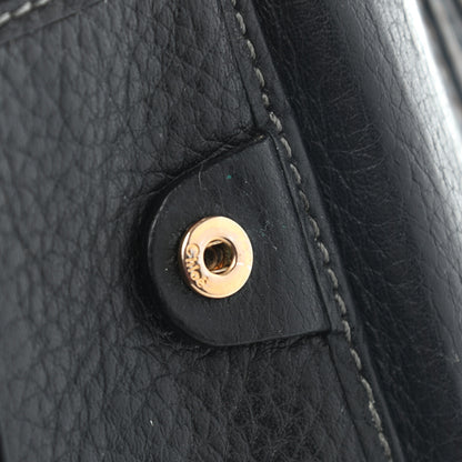 Chloe Grained Calfskin Marcie Square Wallet Black 8 of 19