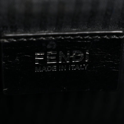 Fendi Patent Vitello Elite Petite 2Jours Tote Black 6 of 12