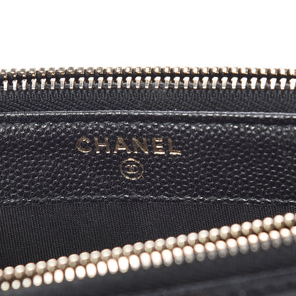 Chanel Caviar Quilted Small Boy Clutch With Chain Black 10 of 13