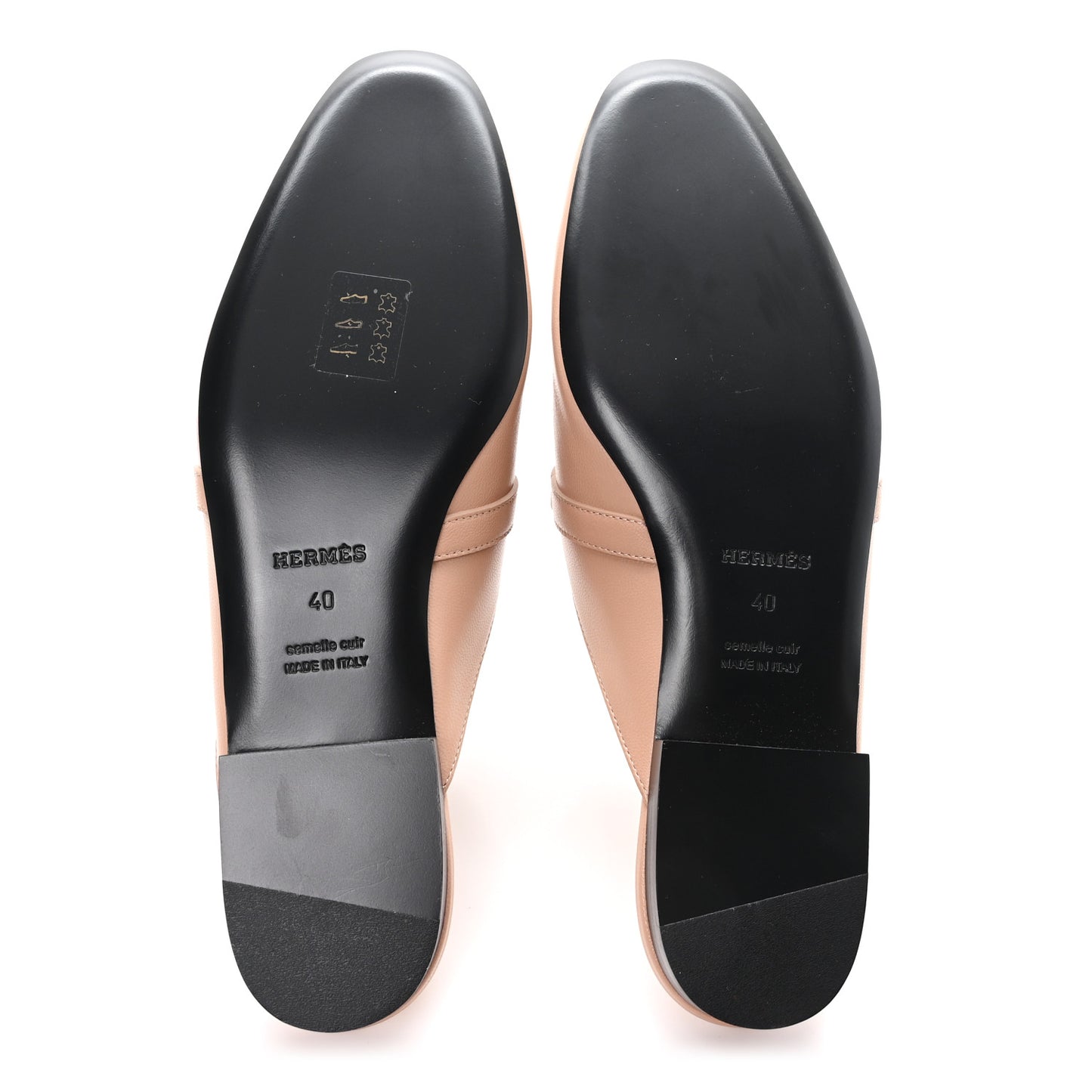 Goatskin Oz Mules 40 Rose Aube