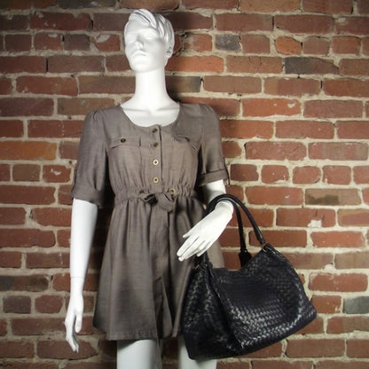 Bottega Veneta Nappa Intrecciato Parachute Bag Tourmaline 2 of 9
