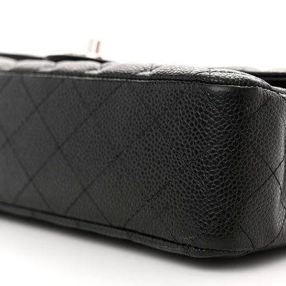 Chanel Caviar Quilted Medium Double Flap Black 10 of 18