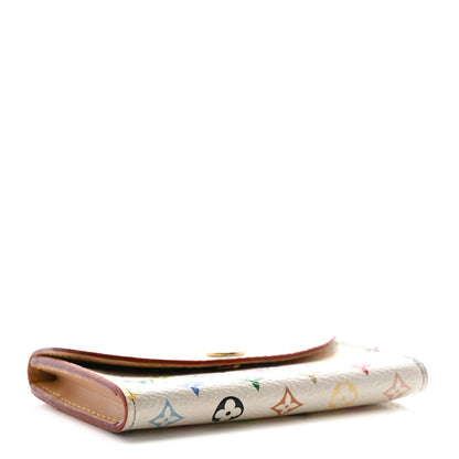 Louis Vuitton Monogram Multicolor Business Card Holder White 4 of 8