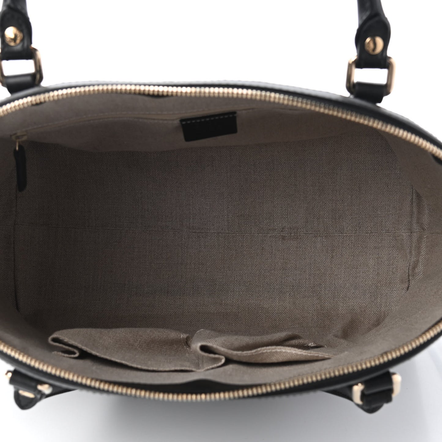Soft Microguccissima Dome Satchel Black