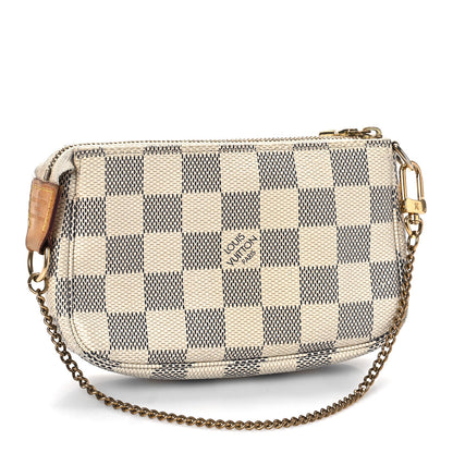 Louis Vuitton Damier Azur Mini Pochette Accessories 4 of 13
