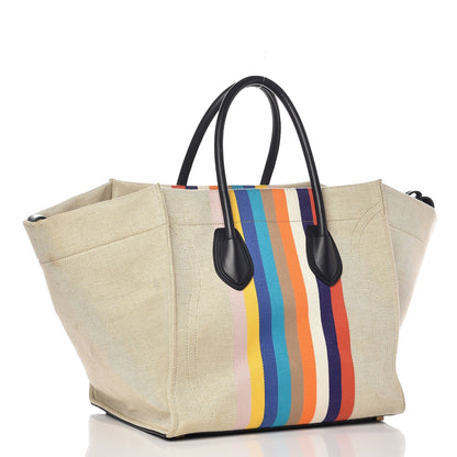 Celine Cotton Canvas Medium Phantom Luggage Multicolor 3 of 11