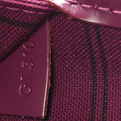 Louis Vuitton Monogram Totem Neverfull MM Magenta 7 of 10
