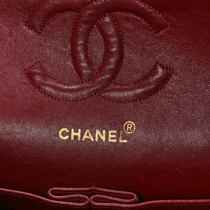Chanel Lambskin Quilted Medium Double Flap Black 5 of 12
