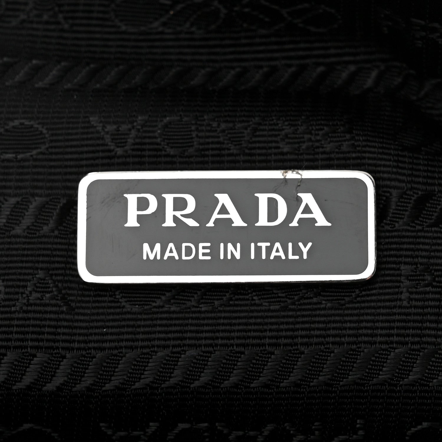 Prada Grace Lux Triangle Shoulder Bag Black 6 of 10