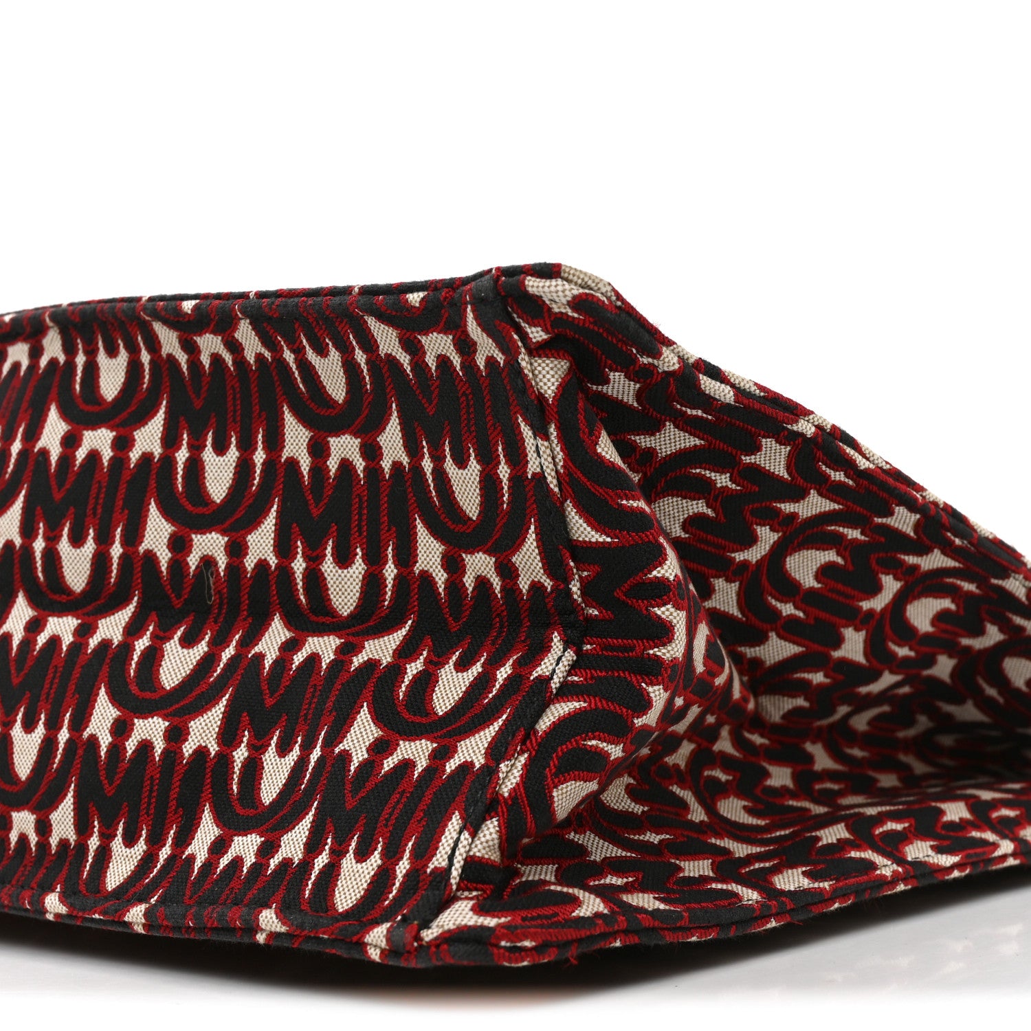 Miu Miu Jacquard Madras Logo Fuoco 9 of 9