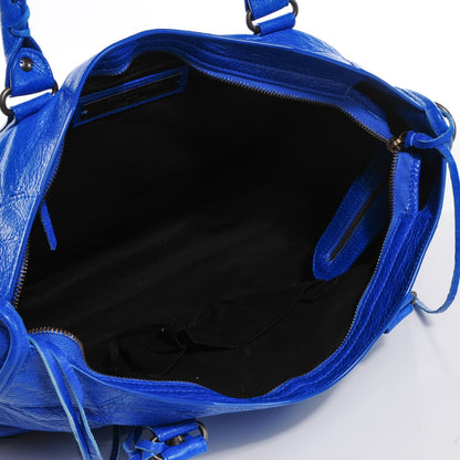 Balenciaga Agneau Classic Hardware City Bleu Lazuli 14 of 14