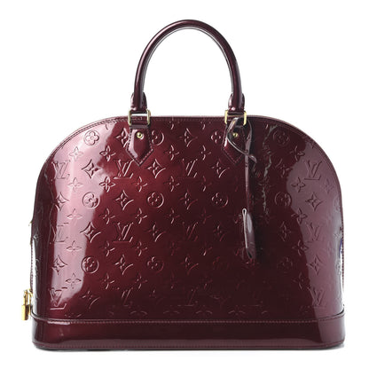 Louis Vuitton Vernis Alma GM Rouge Fauviste 1 of 9