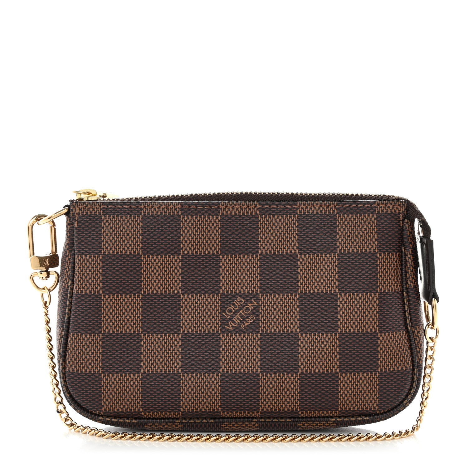 Louis Vuitton Damier Ebene Mini Pochette Accessories 1 of 10