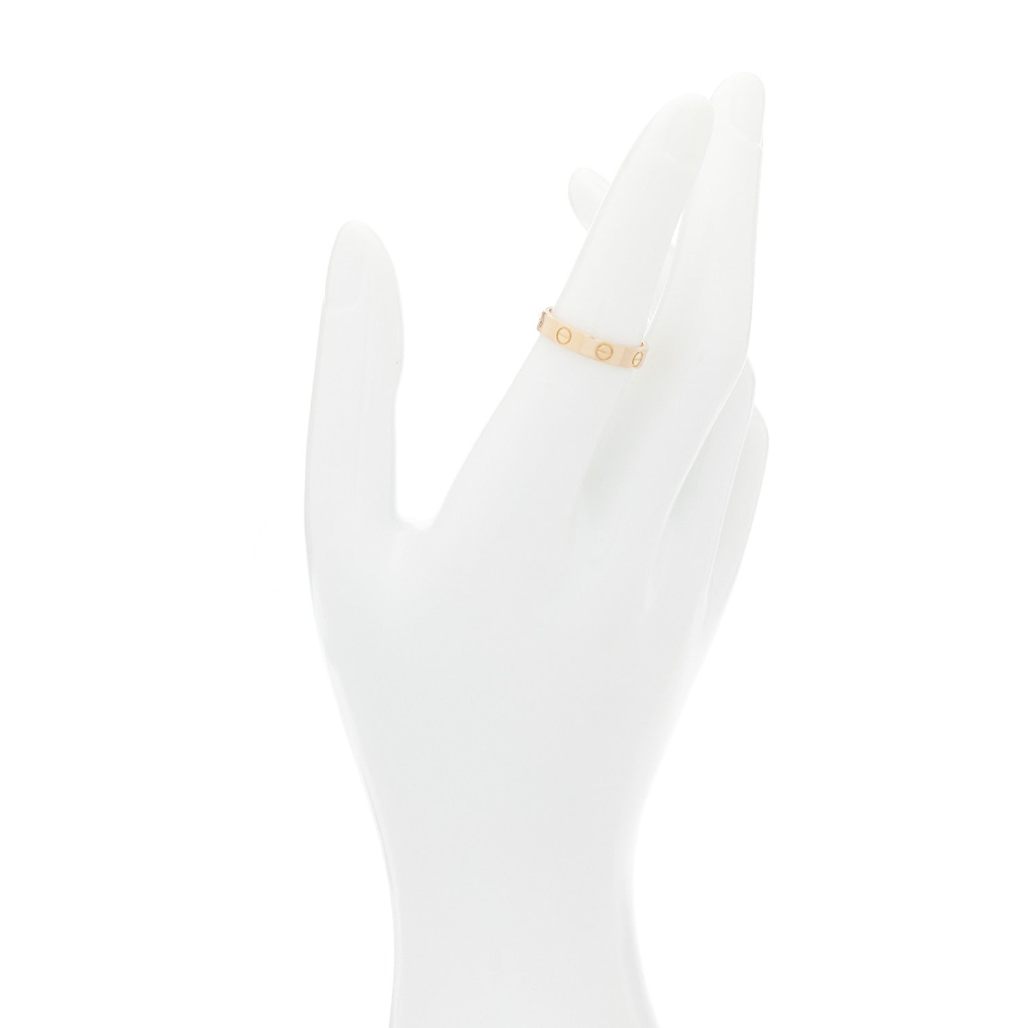 Cartier 18K Pink Gold 3.5mm LOVE Wedding Band Ring 52 6 3 of 10