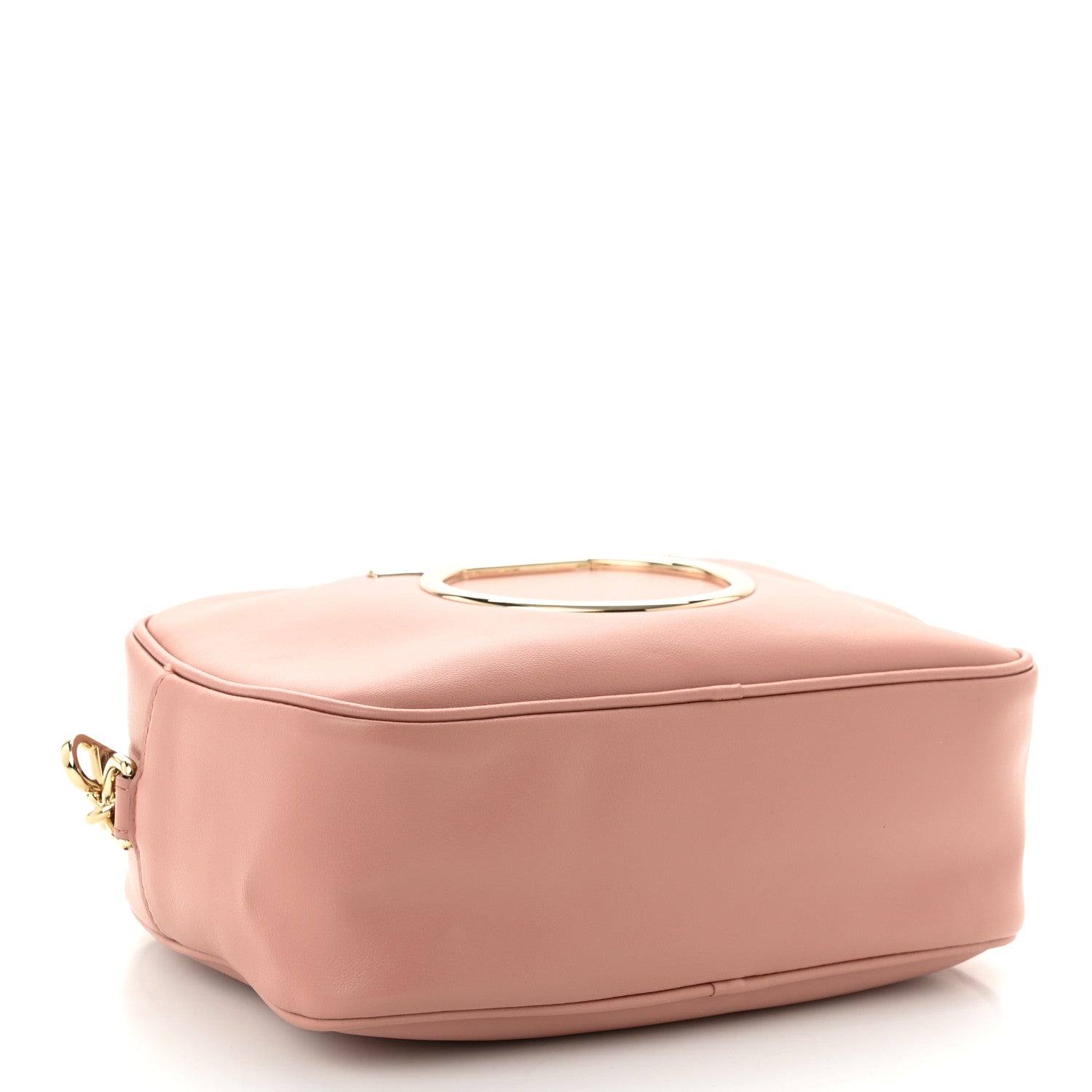 Salvatore Ferragamo Calfskin Vela Camera Crossbody Bag Antique Rose 5 of 9