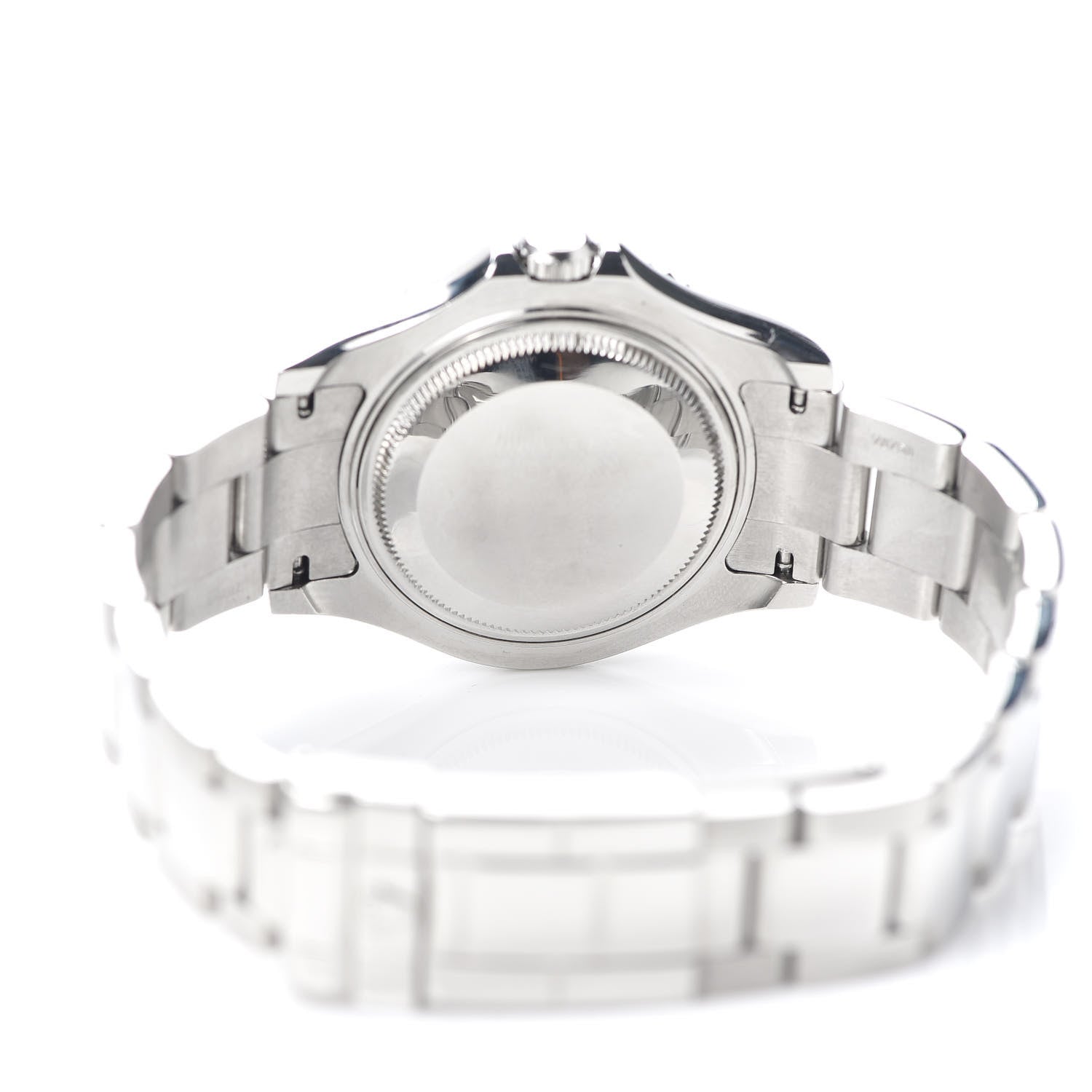 Rolex Stainless Steel Platinum 35mm Yacht-Master Watch Silver 168622 3 of 6