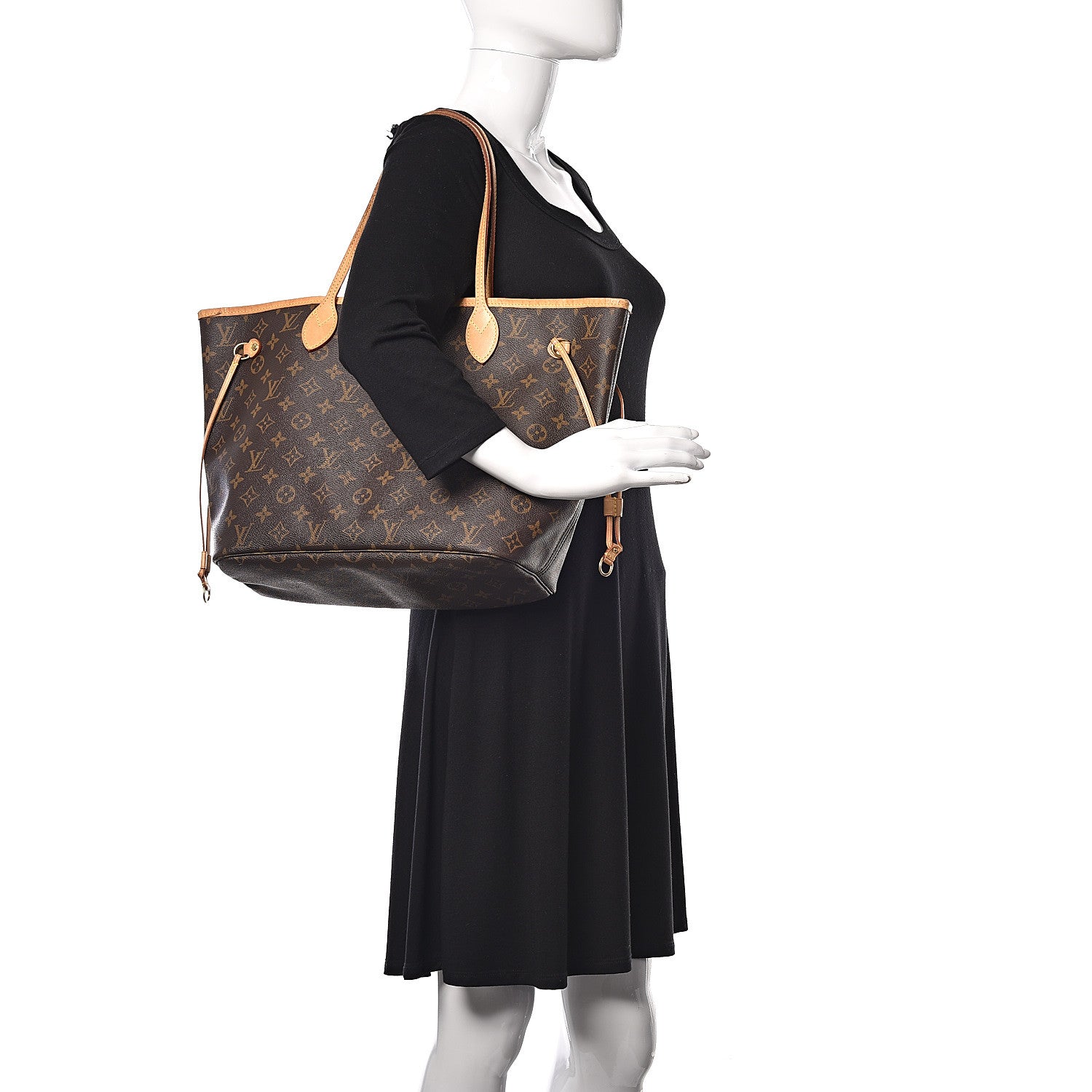 Louis Vuitton Monogram Neverfull MM 2 of 14