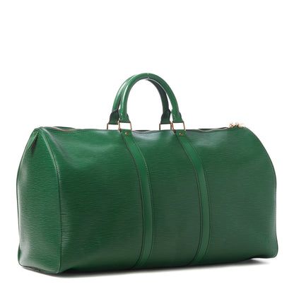 Louis Vuitton Epi Keepall 50 Borneo 2 of 9